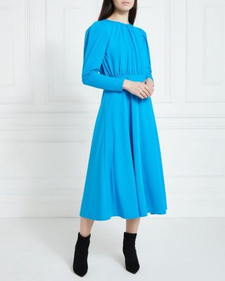 Gallery Gather Neck Dress
