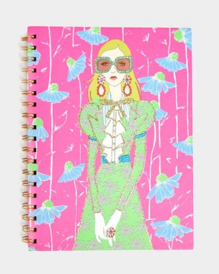 Savida B5 Glitter Print Notebook